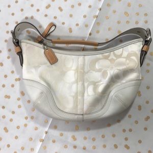 CHARMING Coach Soho Optic Signature handbag